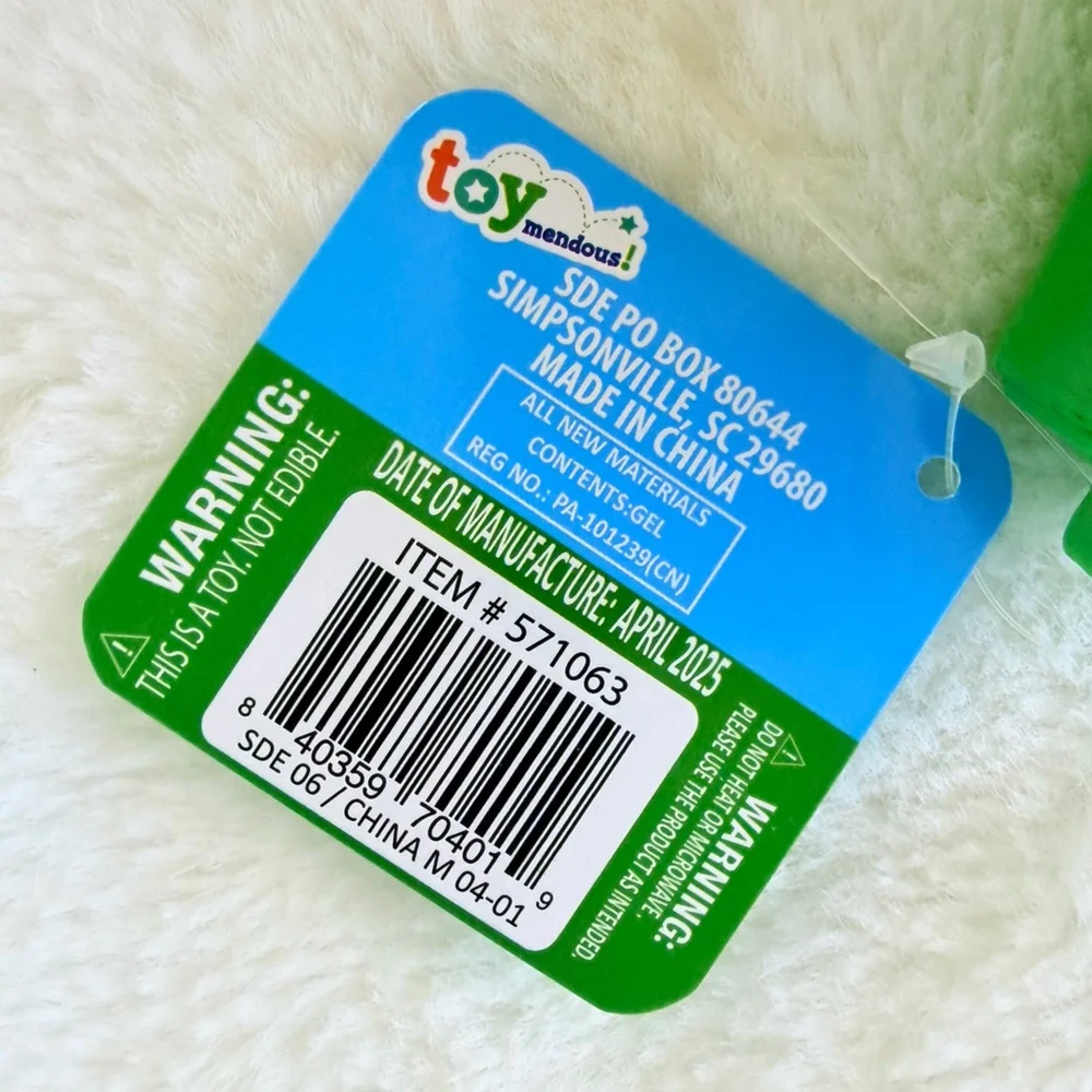 Viral Target Squeezy Banana Squishy Fidget Toy - Easter - Fast Ship - Picture 4 of 7